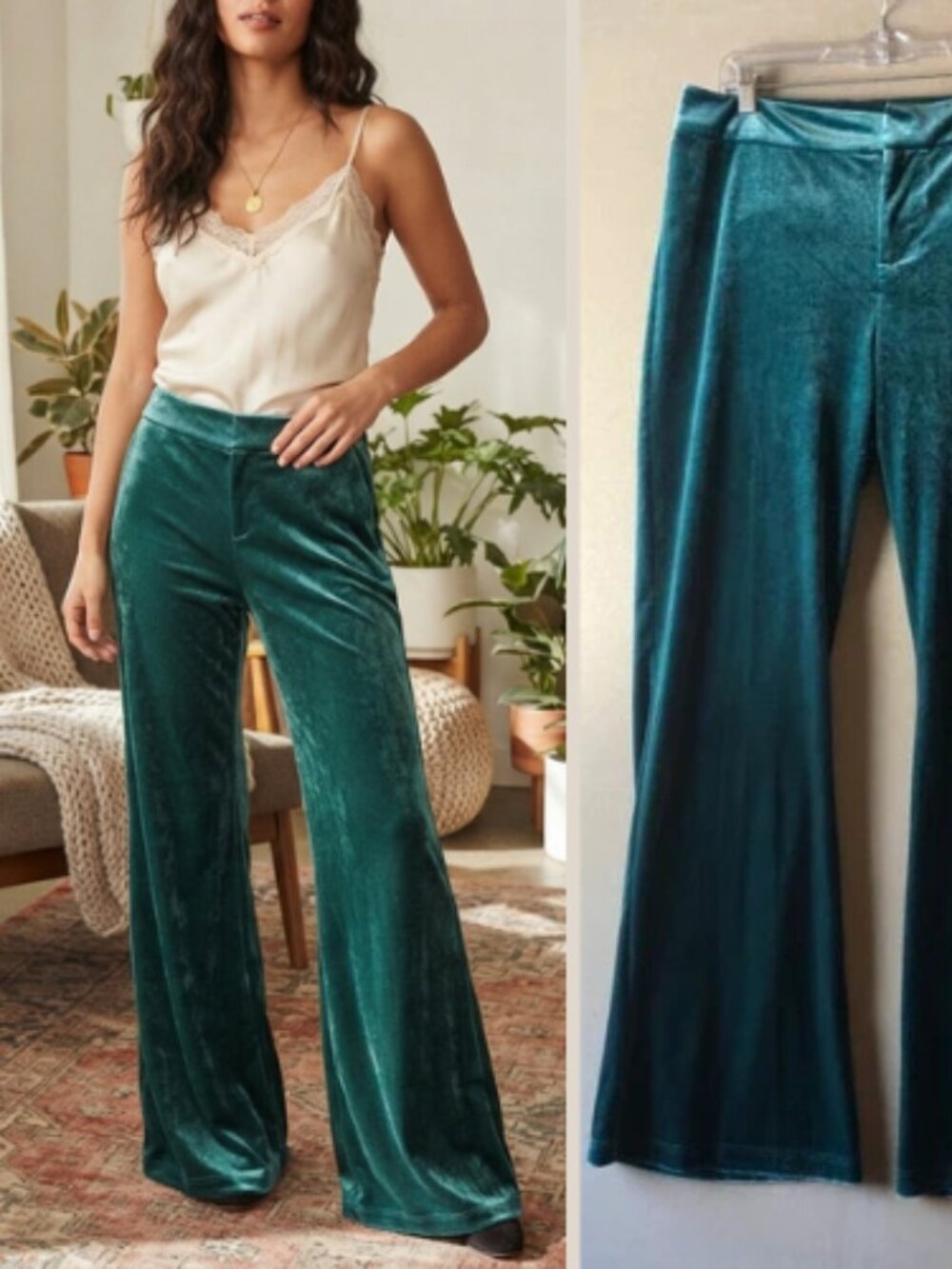 Nine West Women's Green Trousers